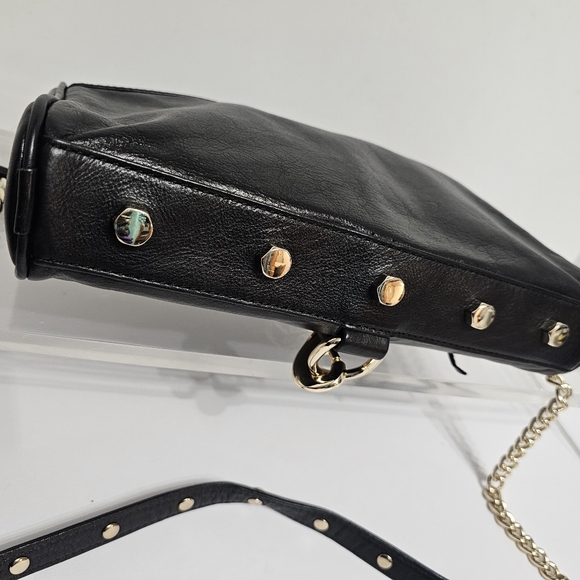 Rebecca Minkoff Mac Daddy NWOT Extra Fringe Dust Cover Black with Gold Hardware - Picture 12 of 16